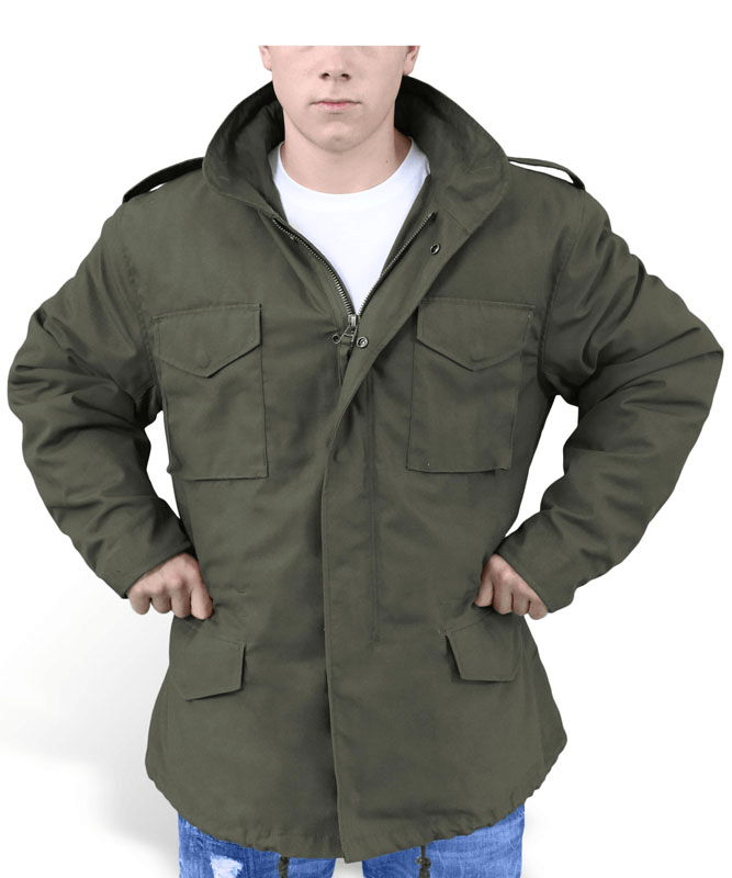 Куртка US Fieldjacket M65 Surplus olive купить в Москве по цене 5200.00 руб - каталог интернет-магазина Легионер
