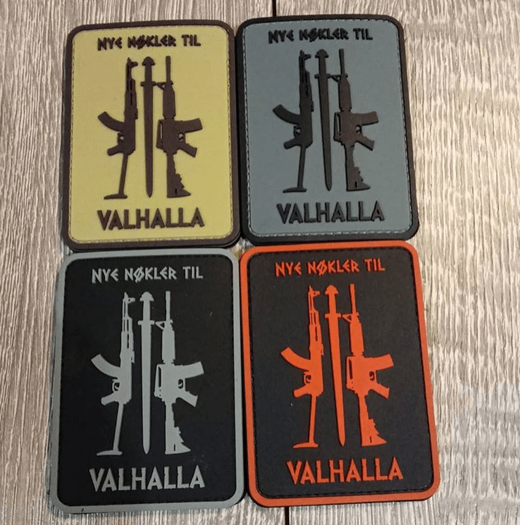 Патч из  ПВХ VALHALLA Loki Tactical Gear