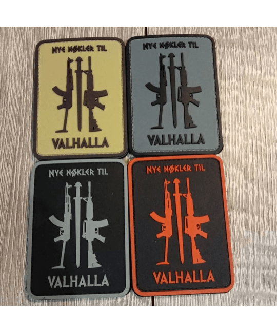  Патч из  ПВХ VALHALLA Loki Tactical Gear изображение 5 