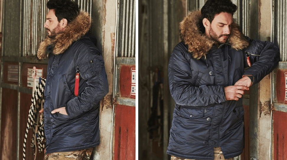 ПОСТУПЛЕНИЕ  АЛЯСОК N-3B Slim Fit  Alpha Industries