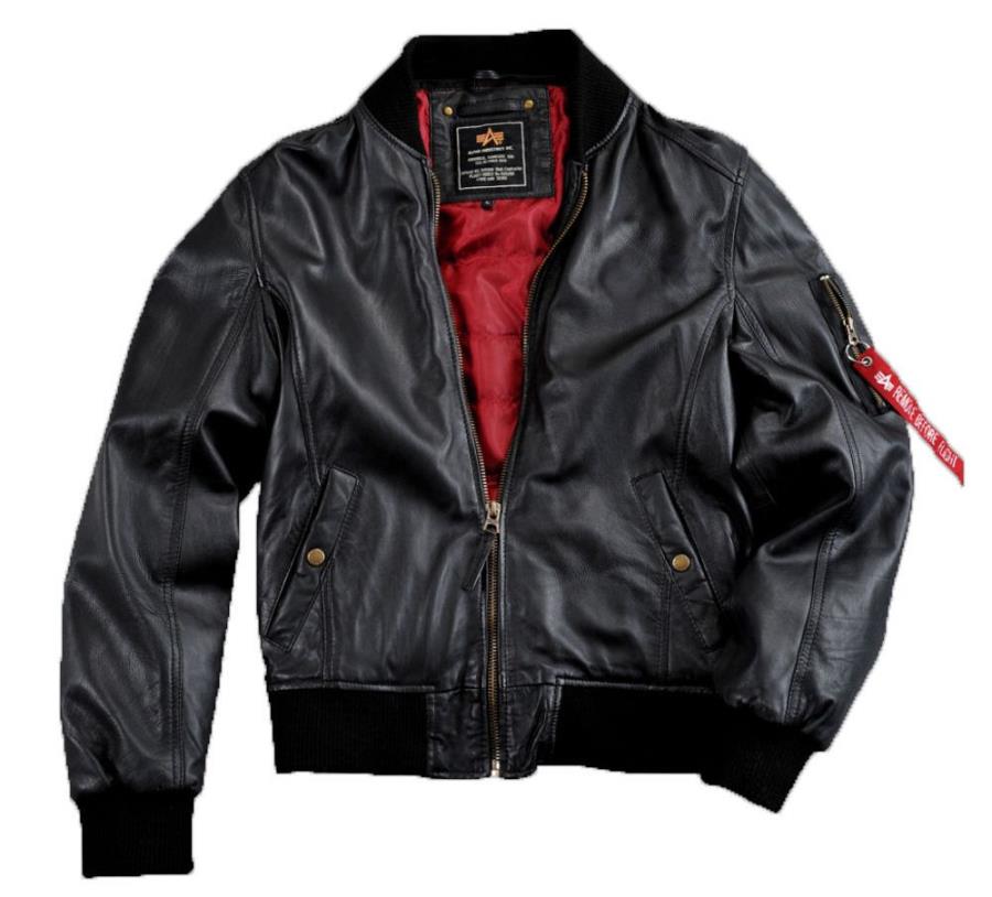 Куртка MA-1 VF Leather Alpha Industries