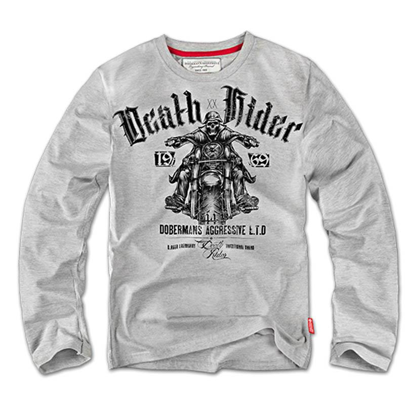 Лонгслив DEATH RIDER от Dobermans Aggressive