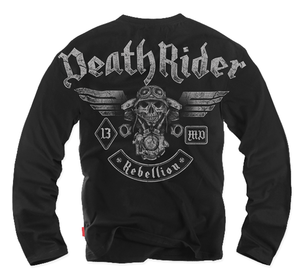 Лонгслив Death Rider Dobermans Aggressive LS128 черный