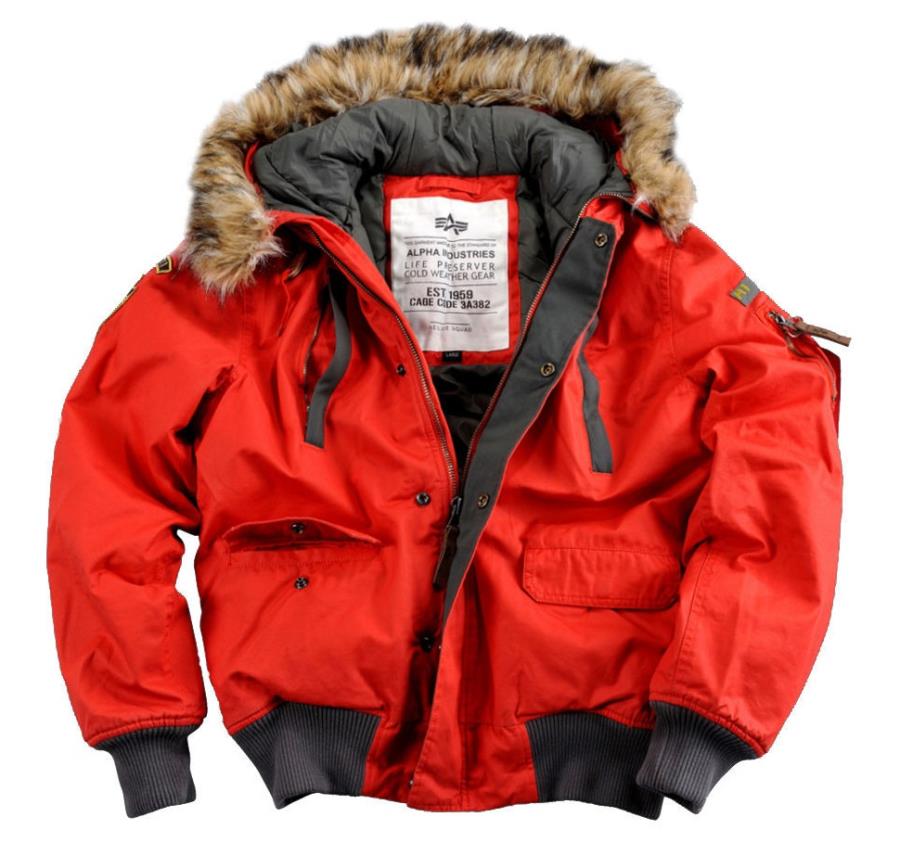Куртка с меховым воротником Mountain Alpha Industries