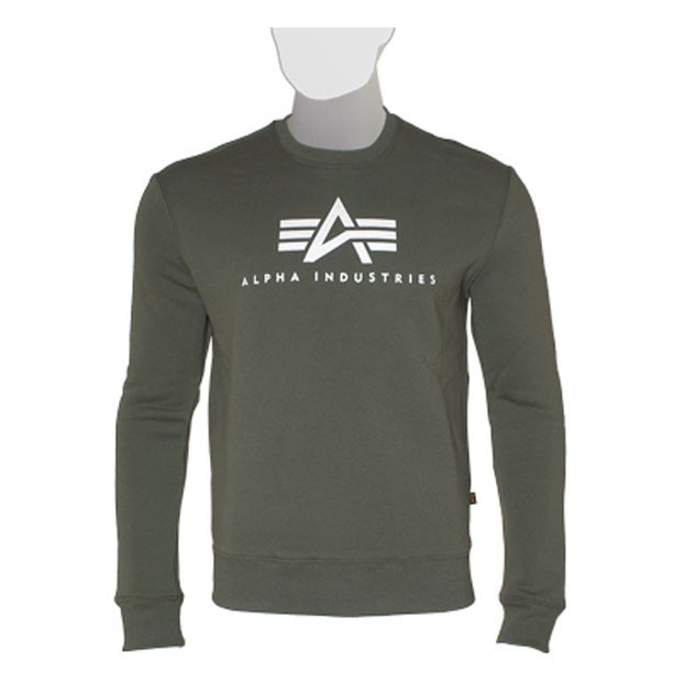 Свитшот Basic Logo Crewneck Sweatshirt Alpha Industries