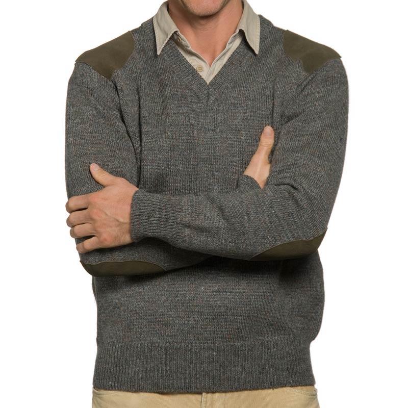 Свитер Huntsman Vee Neck Woolmark