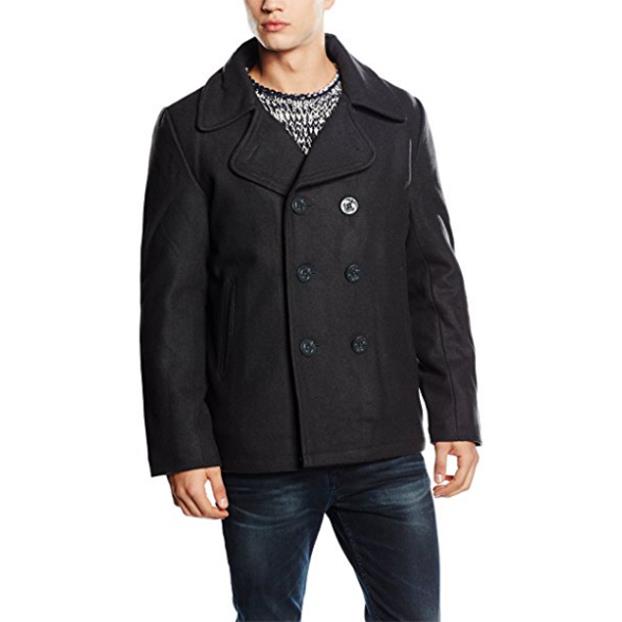 Морской бушлат US NAVY Pea Coat Mil-Tec