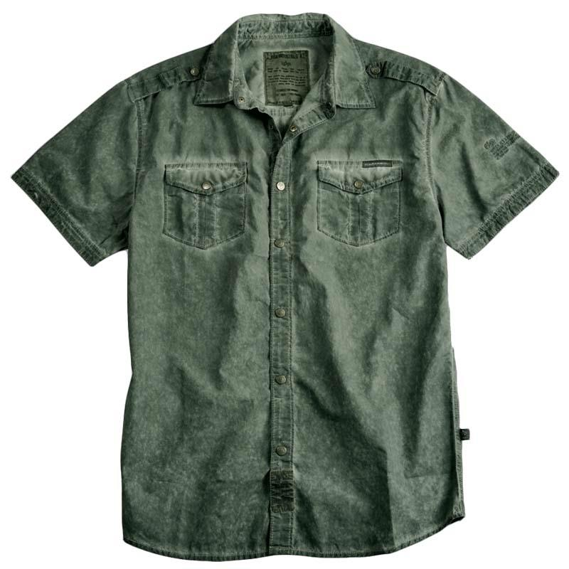 Рубашка Coal Dyed Alpha Industries