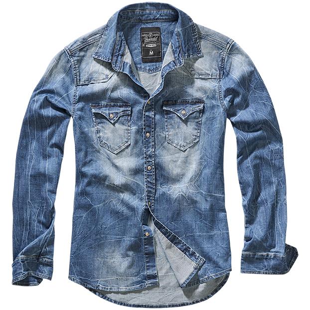 Рубашка Riley Denim Brandit