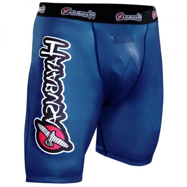 Компрессионные шорты Hayabusa Haburi Blue