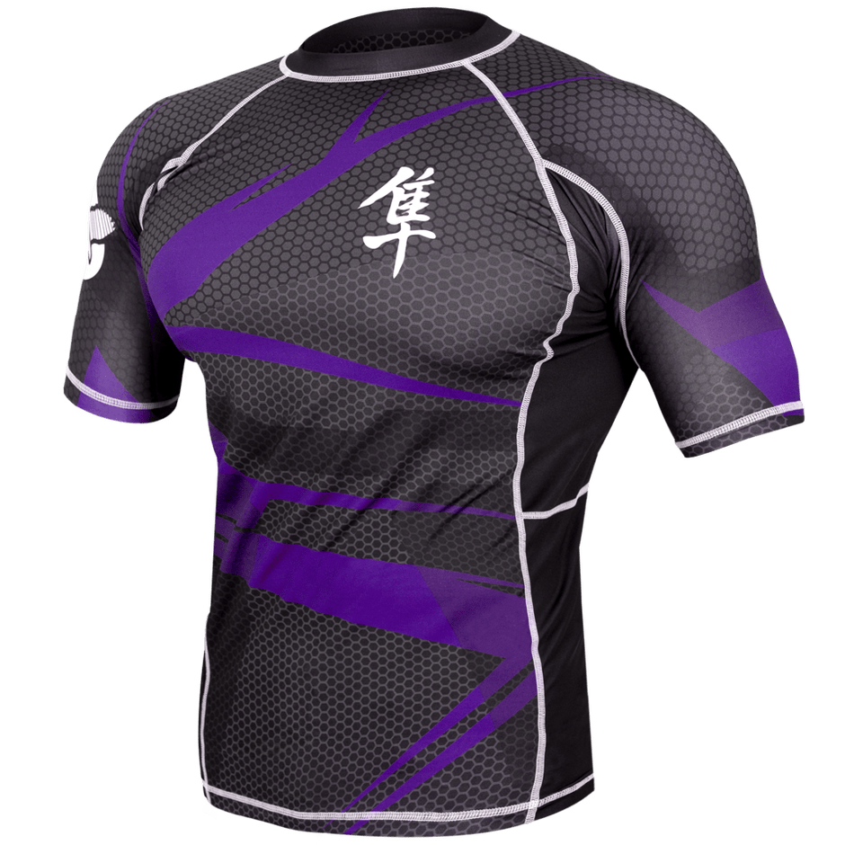 Рашгард Hayabusa Metaru Rashguard Black/Purple S/S