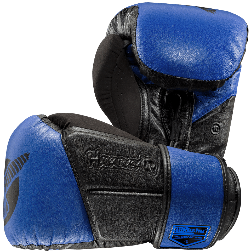 Перчатки боксерские Hayabusa Tokushu® Regenesis 10oz Gloves Black / Blue