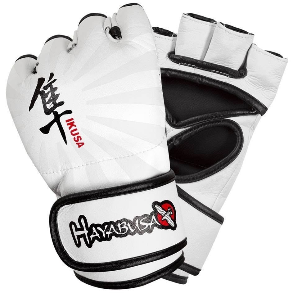 Перчатки белые ММА Hayabusa Ikusa 4oz MMA Gloves - White