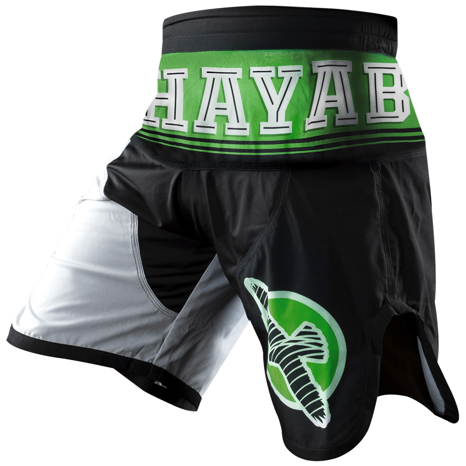 Шорты ММА Hayabusa Flex Factor Training Shorts Green/Black