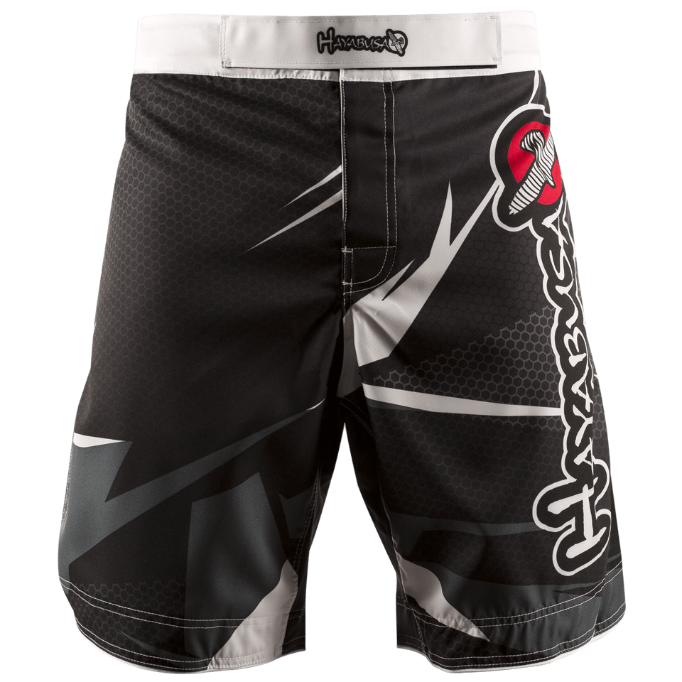 Шорты белые ММА Hayabusa Metaru Performance Shorts White