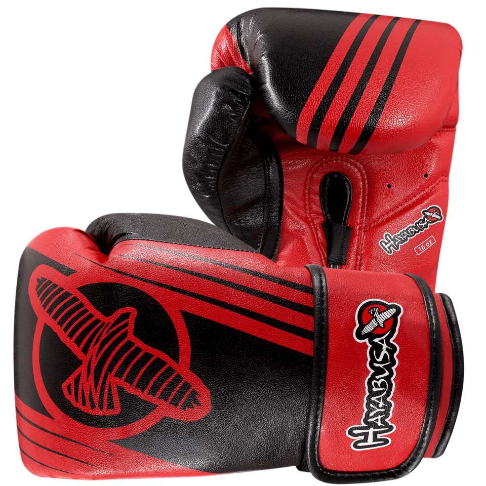 Перчатки боксерские Hayabusa Ikusa Recast 16oz Black/Red