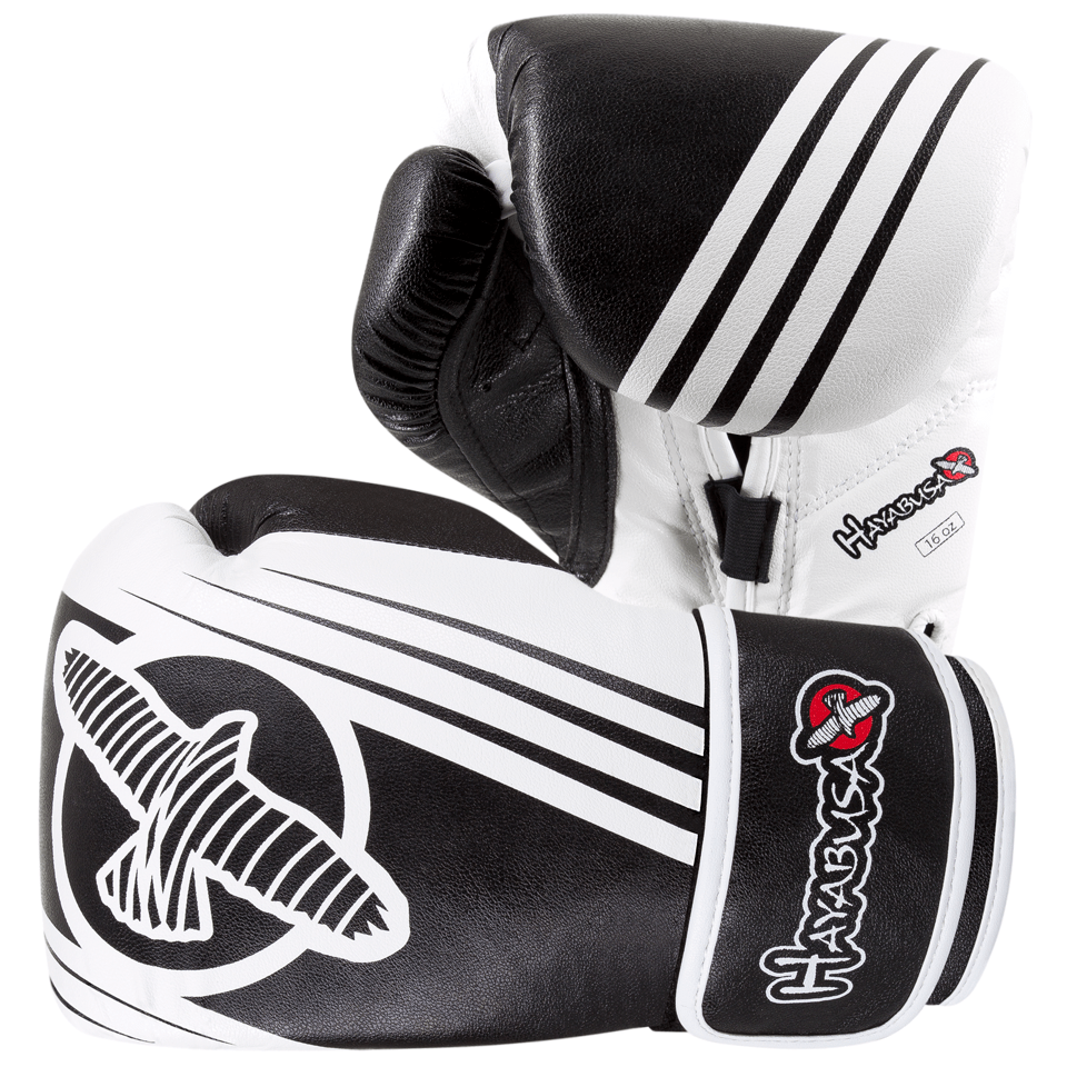 Перчатки боксерские Hayabusa Ikusa Recast 16oz Black/White