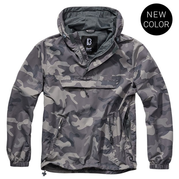 Куртка Summer Windbreaker Brandit greycamo