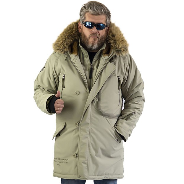 Аляска с меховым воротником Expedition Apolloget