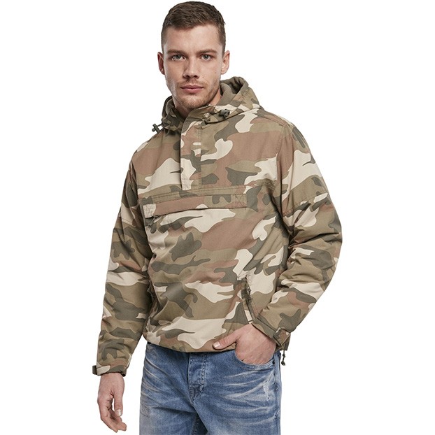 Куртка Windbreaker Brandit Woodland Light