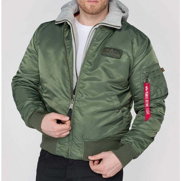 Куртка оливковая MA-1 D-Tec Alpha Industries