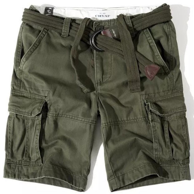 Шорты мужские с ремнём General Green Armed Forces