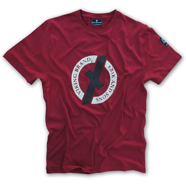 Футболка Kompass Red Erik and Sons