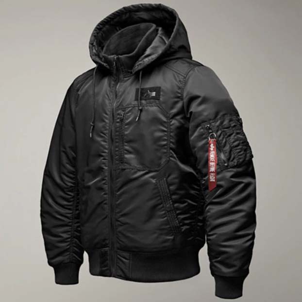 Куртка MA-1 Hooded Rib Alpha Industries
