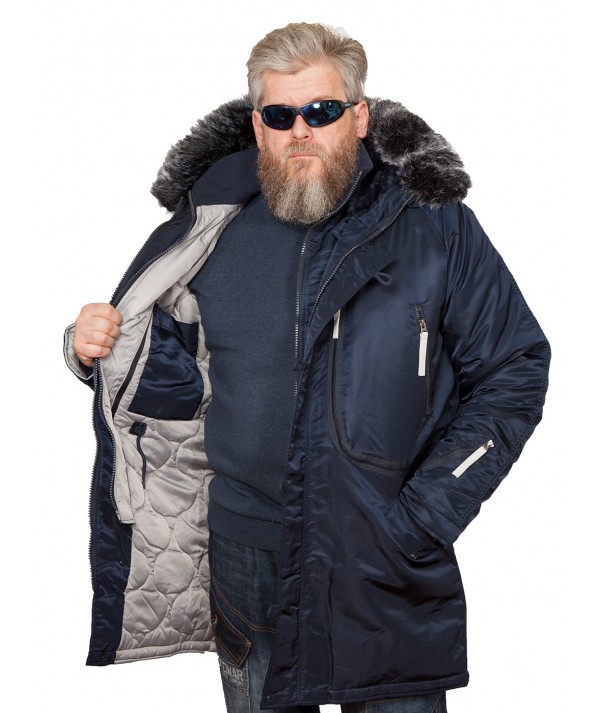 Парка зимняя Expedition Blue/Gun Apolloget