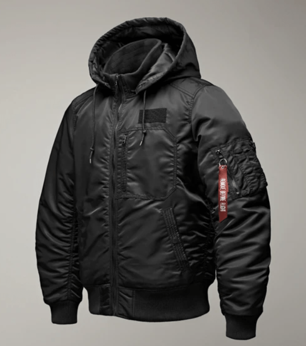 Бомбер  мужской MA-1 HOODED Alpha Industries