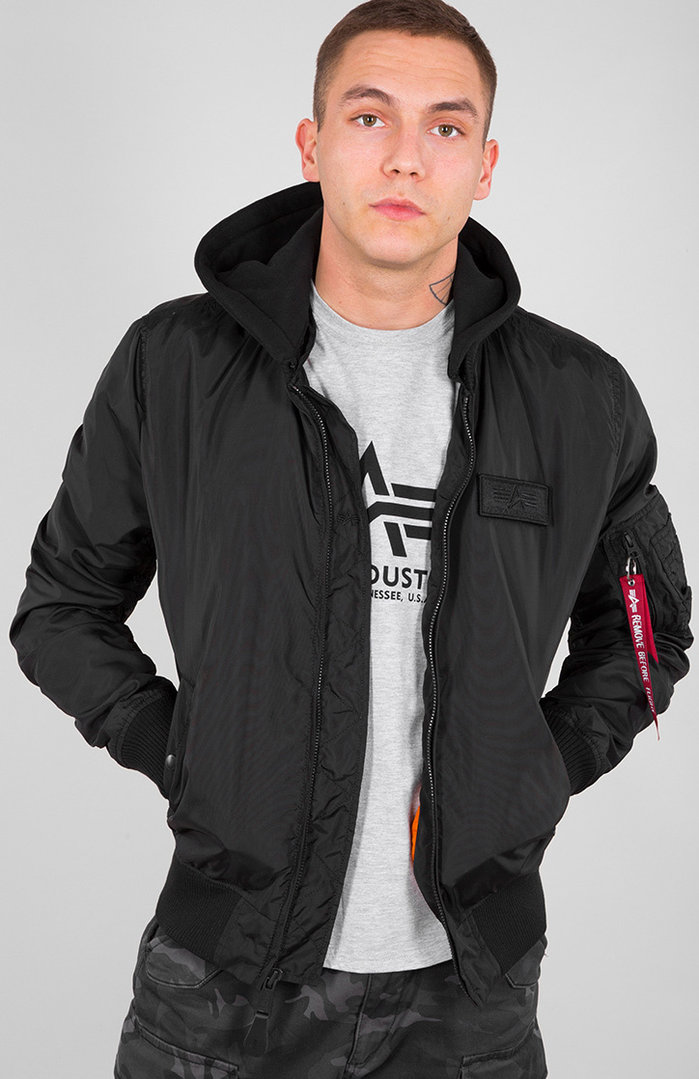 Бомбер MA-1 Hooded TT  Alpha Industries