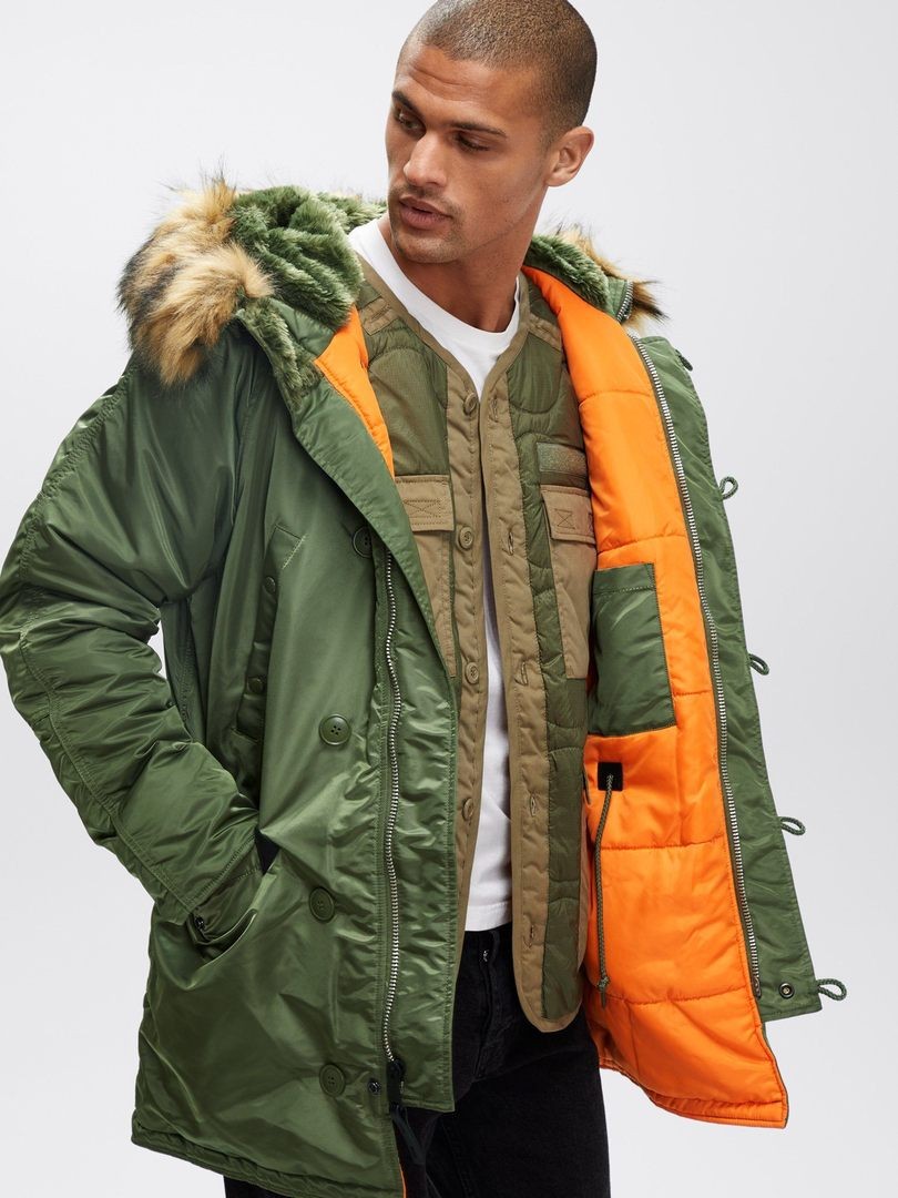 Аляска Slim Fit N-3B Parka Alpha Industries
