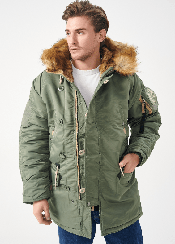 Husky Military N3B Oliv NORD DENALI