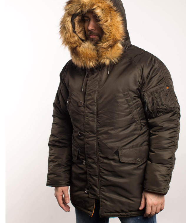 Аляска  мужская Husky Classic N3B Beluga/Orange