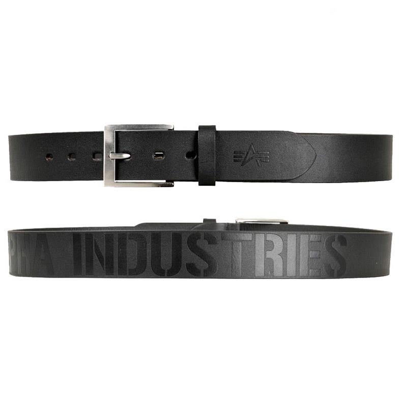 Кожаный ремень Embossed Alpha Industries