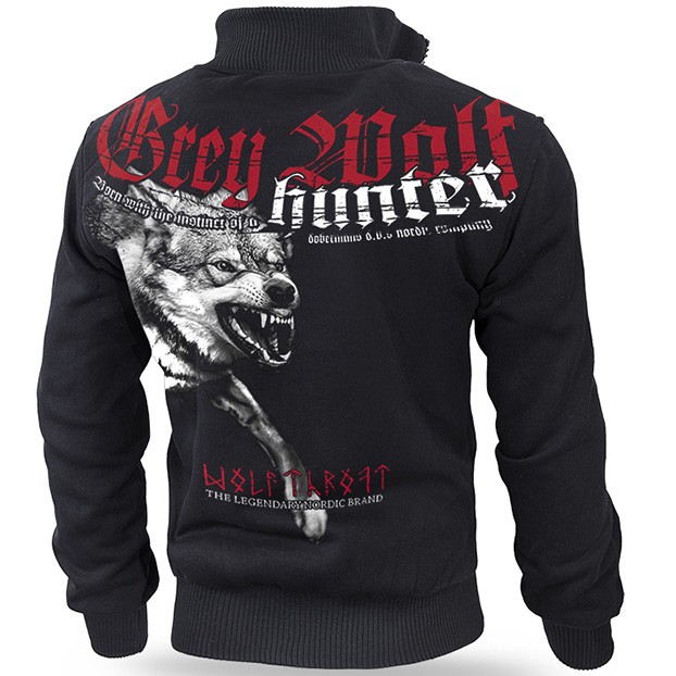 Толстовка на меху Grey Wolf Dobermans Aggressive