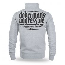  Толстовка на молнии без капюшона  LOGO  DOBERMAN'S AGGRESSIVE изображение 1 