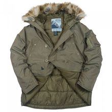  Куртка с мехом N3B Oxford Nord Storm Gothic Olive изображение 1 