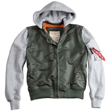  Ветровка для мальчика MA-1 TT Vest Alpha Industries изображение 2 