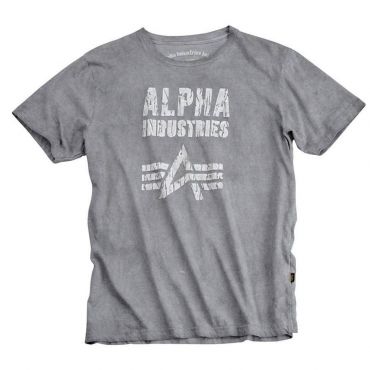  Футболка Crack Print T Alpha Industries изображение 2 