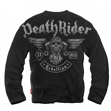  Лонгслив Death Rider Dobermans Aggressive LS128 черный изображение 1 