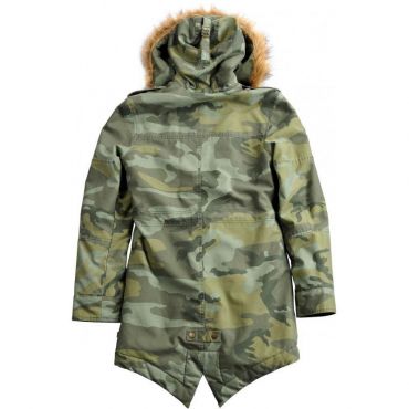  куртка аляска женская Hooded Fishtail III Wmn Alpha Industries изображение 2 