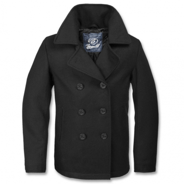  Мужское демисезонное пальто из шерсти Pea Coat Brandit изображение 1 