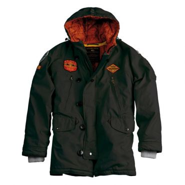  Парка Airborne Hood Alpha Industries изображение 1 