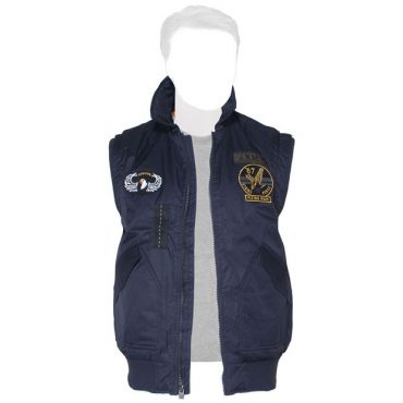  Жилет утеплённый Flight Vest Fur W/Patches X-Ray изображение 1 