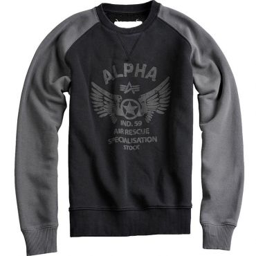  Свитер Rescue Crew Neck Alpha Industries изображение 1 