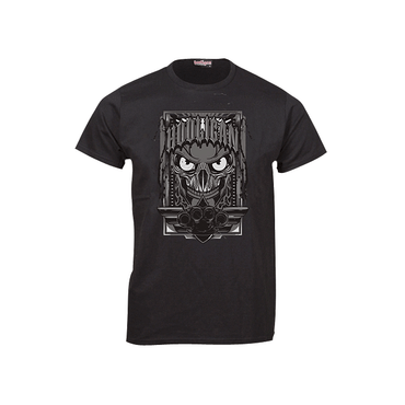  Черная футболка Knuckles Duster Hooligan Streetwear изображение 1 