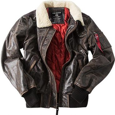  Куртка Injector III Leather Alpha Industries изображение 1 