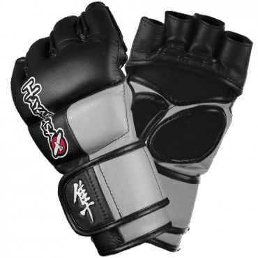  Перчатки ММА Hayabusa Tokushu 4oz MMA Gloves Black/Slate Grey изображение 1 