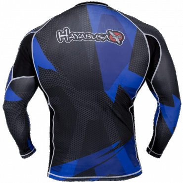  Рашгард Hayabusa Metaru Black/Blue L/S изображение 2 